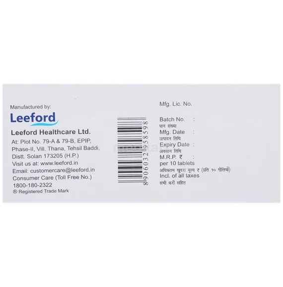 vomiford md 4mg tablet 10's